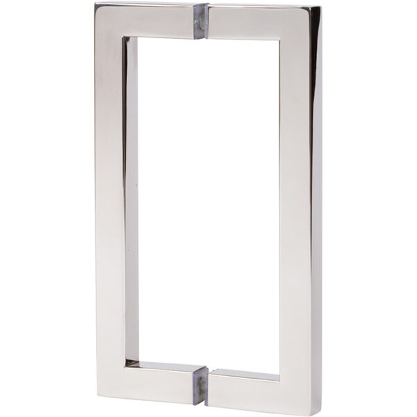 SQ6x6 8x8 SQUARE BACK TO BACK PULL HANDLE  SHOWER DOOR HANDLE FOR HEAVY GLASS FRAMELESS SHOWER DOORS - Image 3