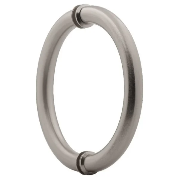 HC6"  Circular Back to Back Thru-Glass Pull Handles