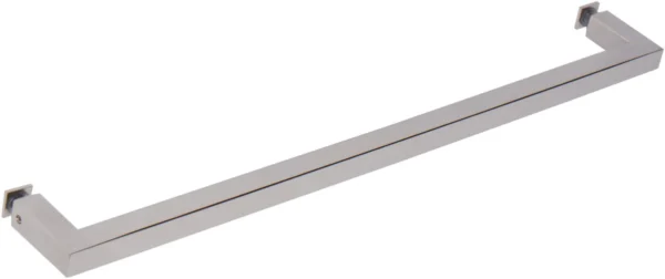 SQ18"/24" Square Corner Single Side Towel Bar for Glass Shower Doors