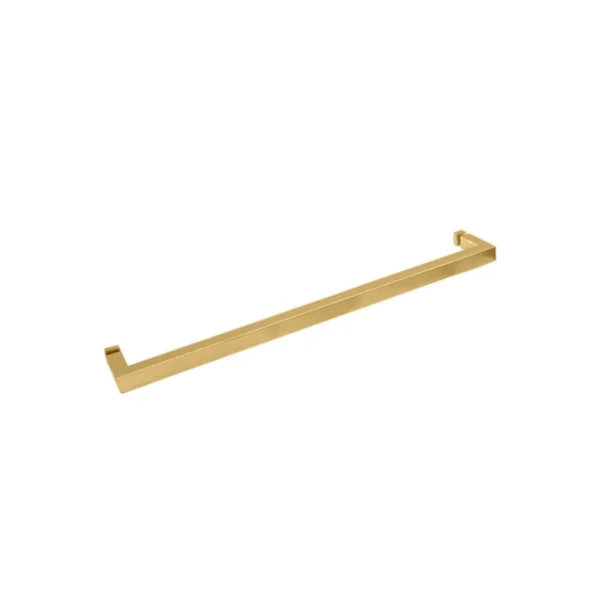 SQ18"/24" Square Corner Single Side Towel Bar for Glass Shower Doors - Image 4