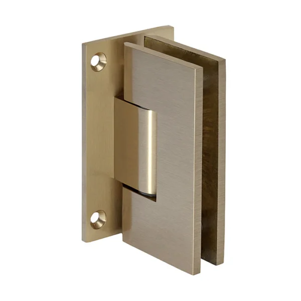 VE037 Heavy Duty Wall Mount Full Back Plate Hinge Shower Door Hinge - Image 2