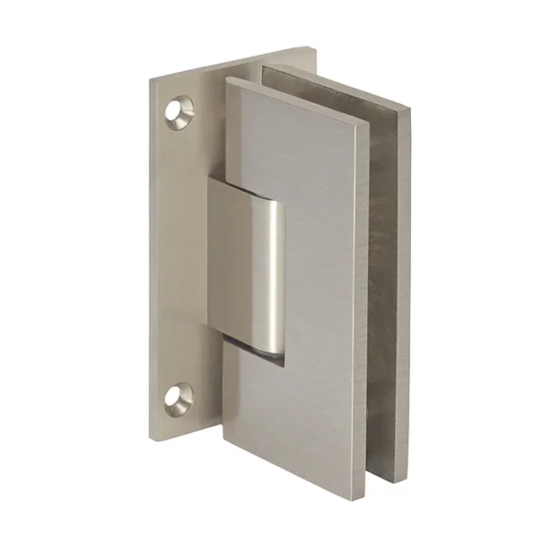 VE037 Heavy Duty Wall Mount Full Back Plate Hinge Shower Door Hinge - Image 3