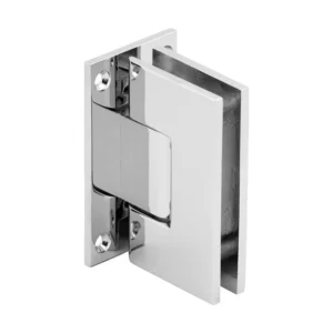 VE037 Heavy Duty Wall Mount Full Back Plate Hinge Shower Door Hinge