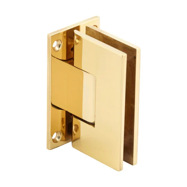 VE037 Heavy Duty Wall Mount Full Back Plate Hinge Shower Door Hinge - Image 7