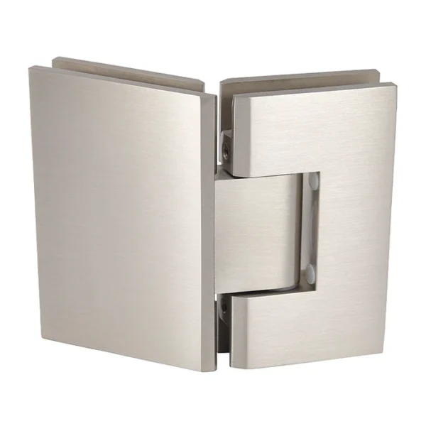VE045 Heavy Duty135 Degree Square Glass-to-Glass Shower Hinge - Image 2