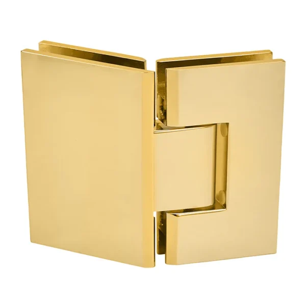 VE045 Heavy Duty135 Degree Square Glass-to-Glass Shower Hinge - Image 4