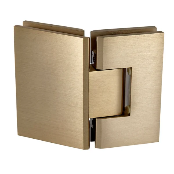 VE045 Heavy Duty135 Degree Square Glass-to-Glass Shower Hinge - Image 6