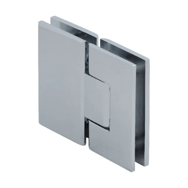 VI180  Square Extra Heavy Duty 180 Degree Glass-to-Glass Shower Hinge - Image 6