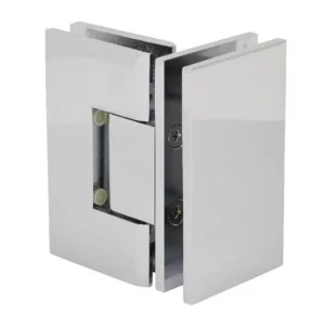 JRGE092 Junior 90 Degree Glass-to-Glass Square Shower Hinge