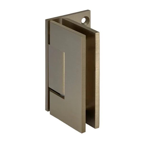 JRGE044 Junior  Wall Mount Offset Back Plate Square Shower Hinge - Image 6