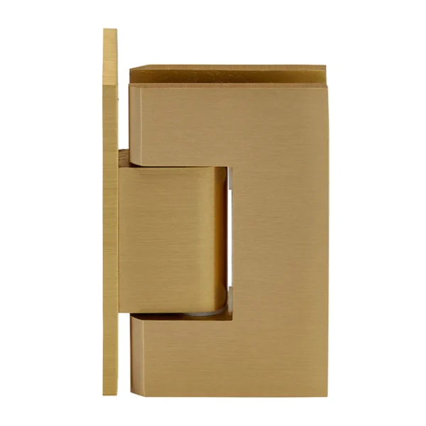 VE044 Heavy Duty Wall Mount Offset Back Plate Square Shower Hinge - Image 5