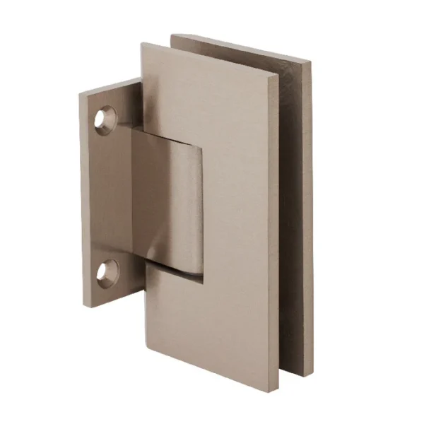 GE074 Standard Wall Mount Short Back Plate Shower Hinge - Image 6