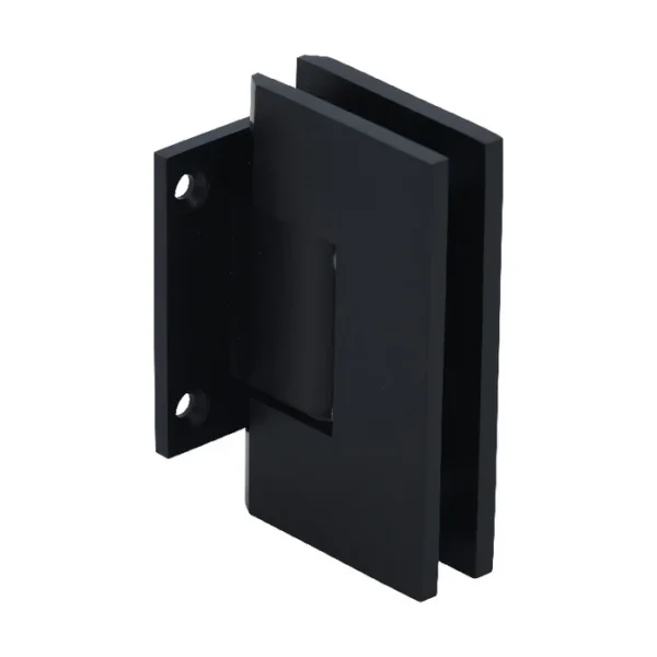 GE074 Standard Wall Mount Short Back Plate Shower Hinge - Image 3
