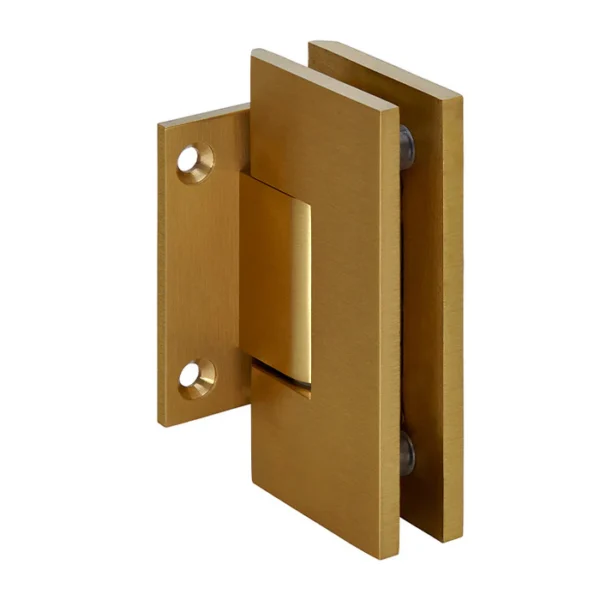 GE074 Standard Wall Mount Short Back Plate Shower Hinge - Image 2