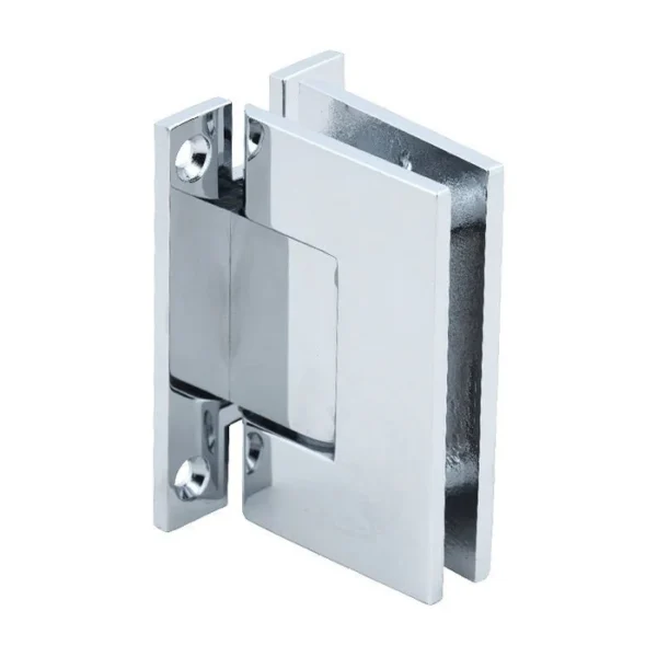 GE037H Standard Wall Mount 'H' Back Plate Shower Hinge - Image 3