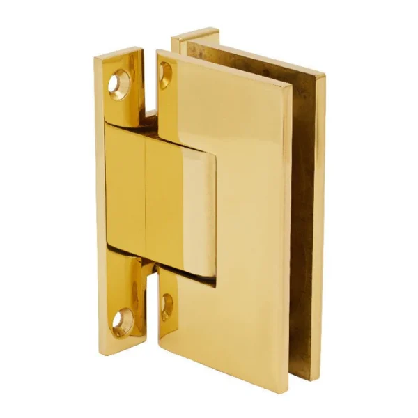 GE037H Standard Wall Mount 'H' Back Plate Shower Hinge - Image 2