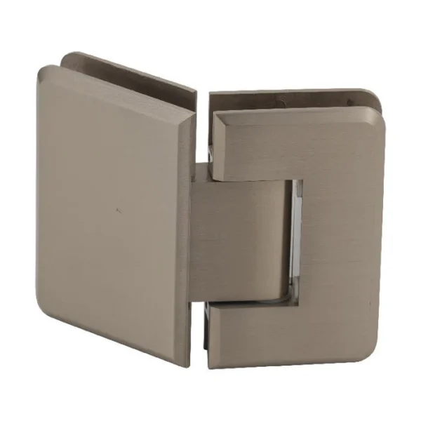 CO045 Heavy Duty Beveled 135º Glass-to-Glass Shower Hinge - Image 3