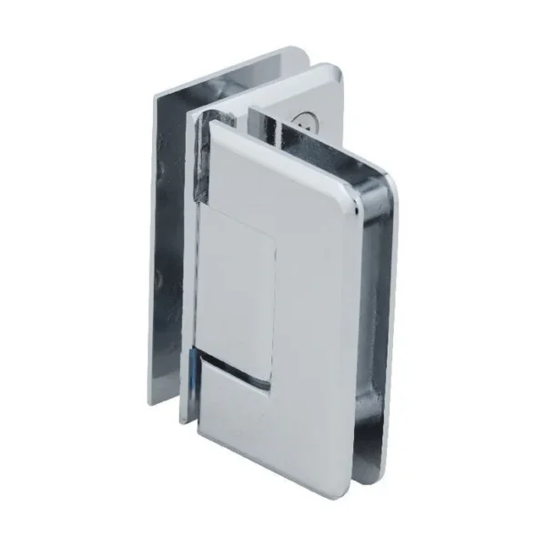 CO092 Heavy Duty Beveled 90º Glass-to-Glass Shower Hinge - Image 3