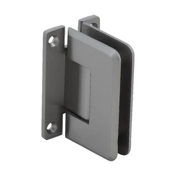 PL037H Extra Heavy Duty Beveled Wall Mount 'H' Back Plate Shower Hinge - Image 6