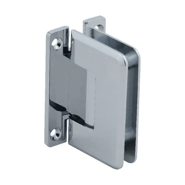 PI037H  Standard Beveled Wall Mount 'H' Back Plate Shower Hinge