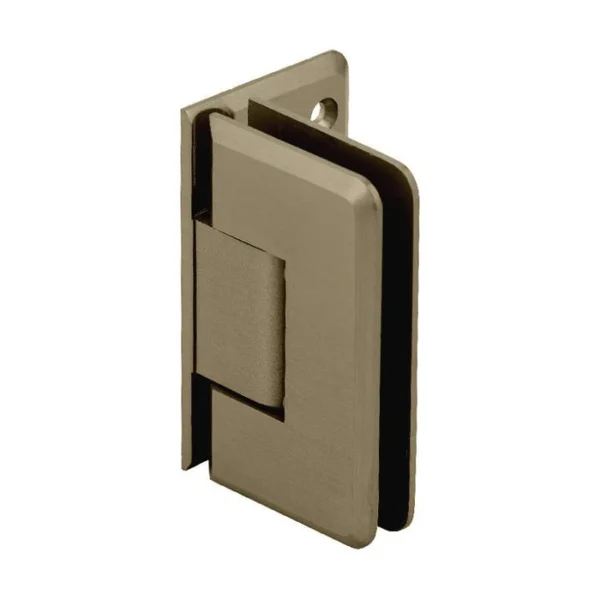 CO044 Heavy Duty Beveled Wall Mount Offset Back Plate Shower Hinge - Image 2