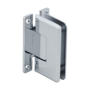 C0037H Heavy Duty Beveled Wall Mount H Back Plate Shower Hinge