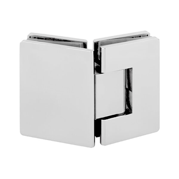 RE045 Standard Round Corner 135 Degree Glass-to-Glass Shower Hinge