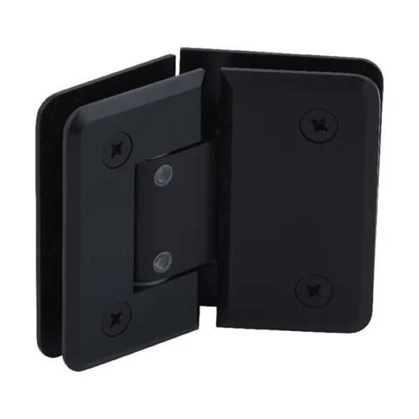 CO345 Adjustable Heavy Duty Beveled 135º Glass-to-Glass Shower Hinge - Image 3