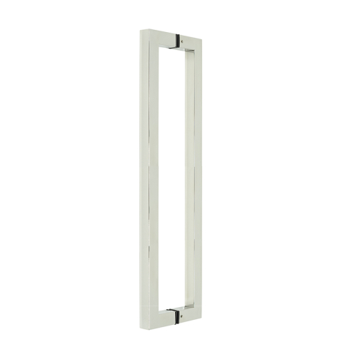 PSQ Back-to-Back Square Commercial Door Pull Handle 12X12, 24X24