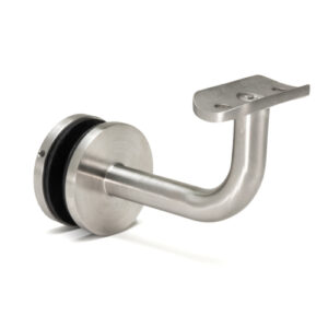 HR3G  Glass Mounted Handrail Bracket - Fixed Sweep